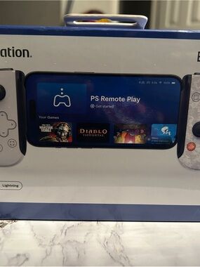 Sony Dual Grip Mobile Controller - White and Black